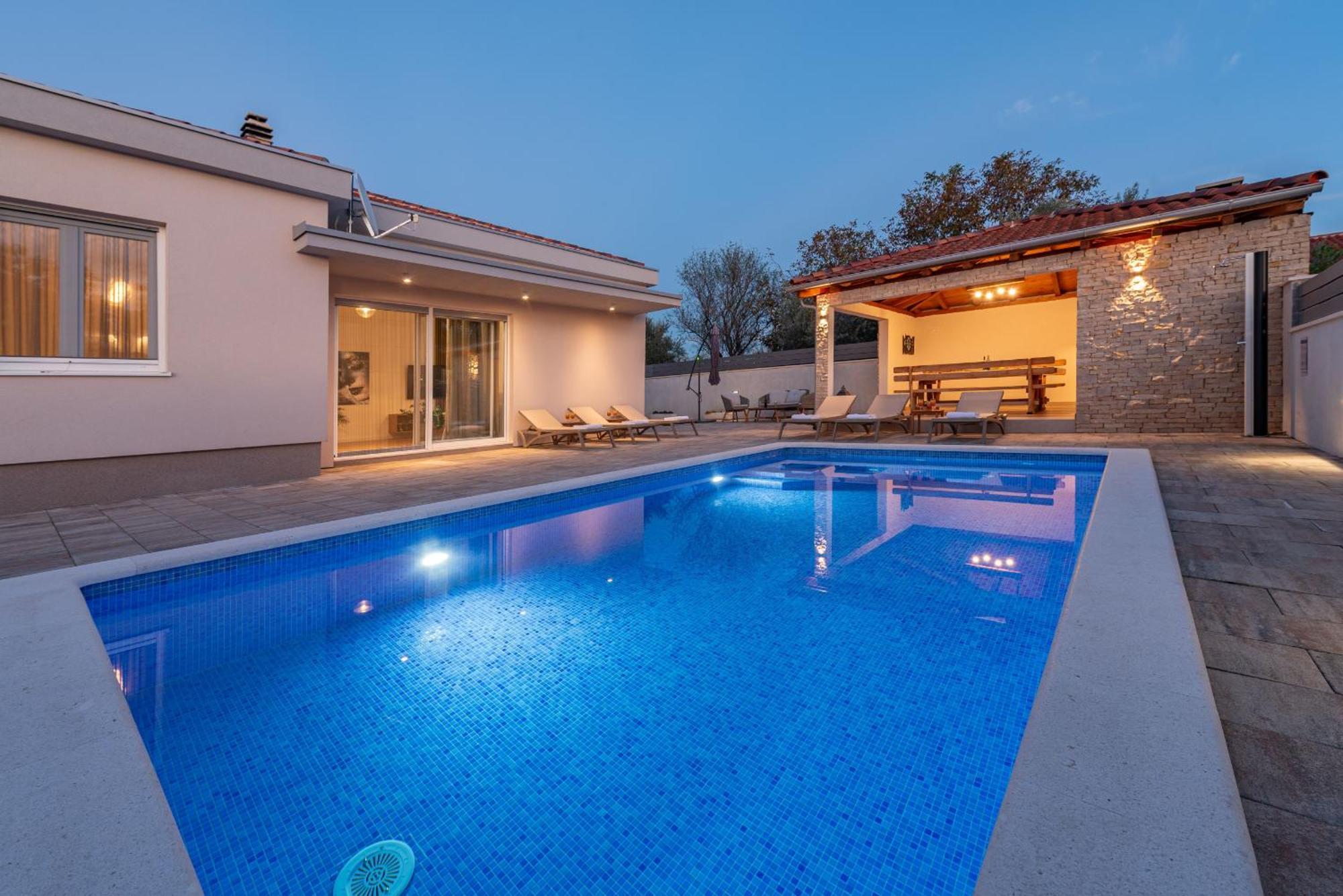 Villa Dora Zadarvillas Murvica  Bagian luar foto