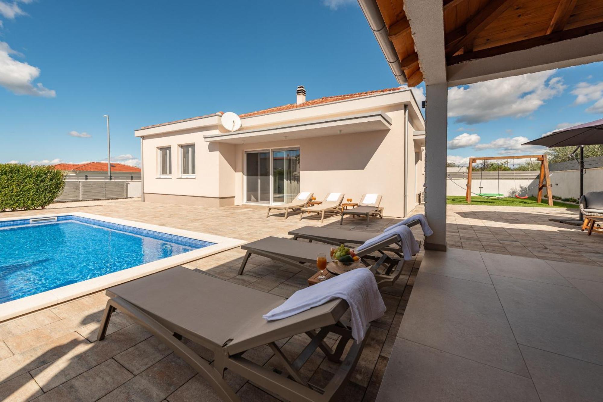 Villa Dora Zadarvillas Murvica  Bagian luar foto