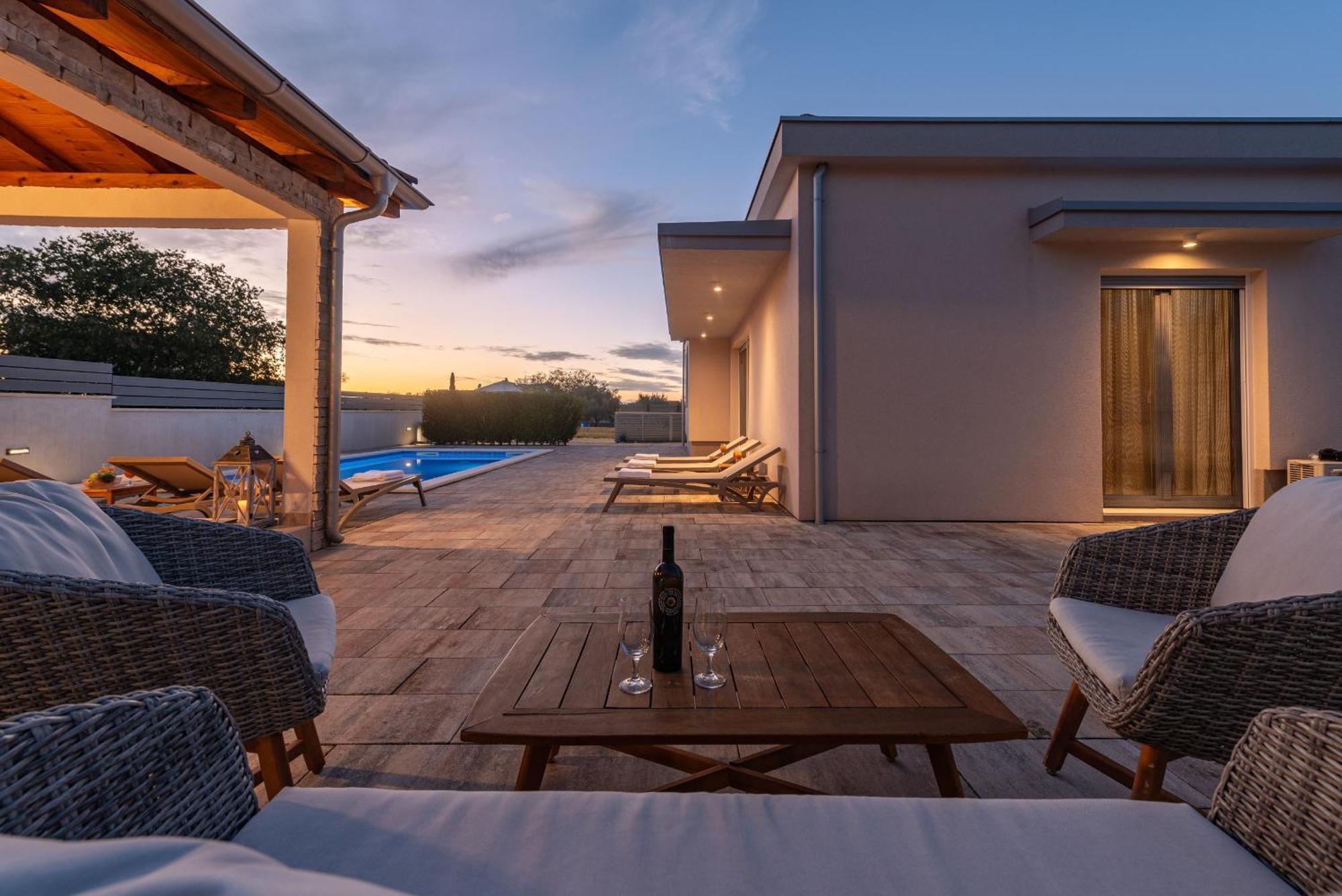Villa Dora Zadarvillas Murvica  Bagian luar foto