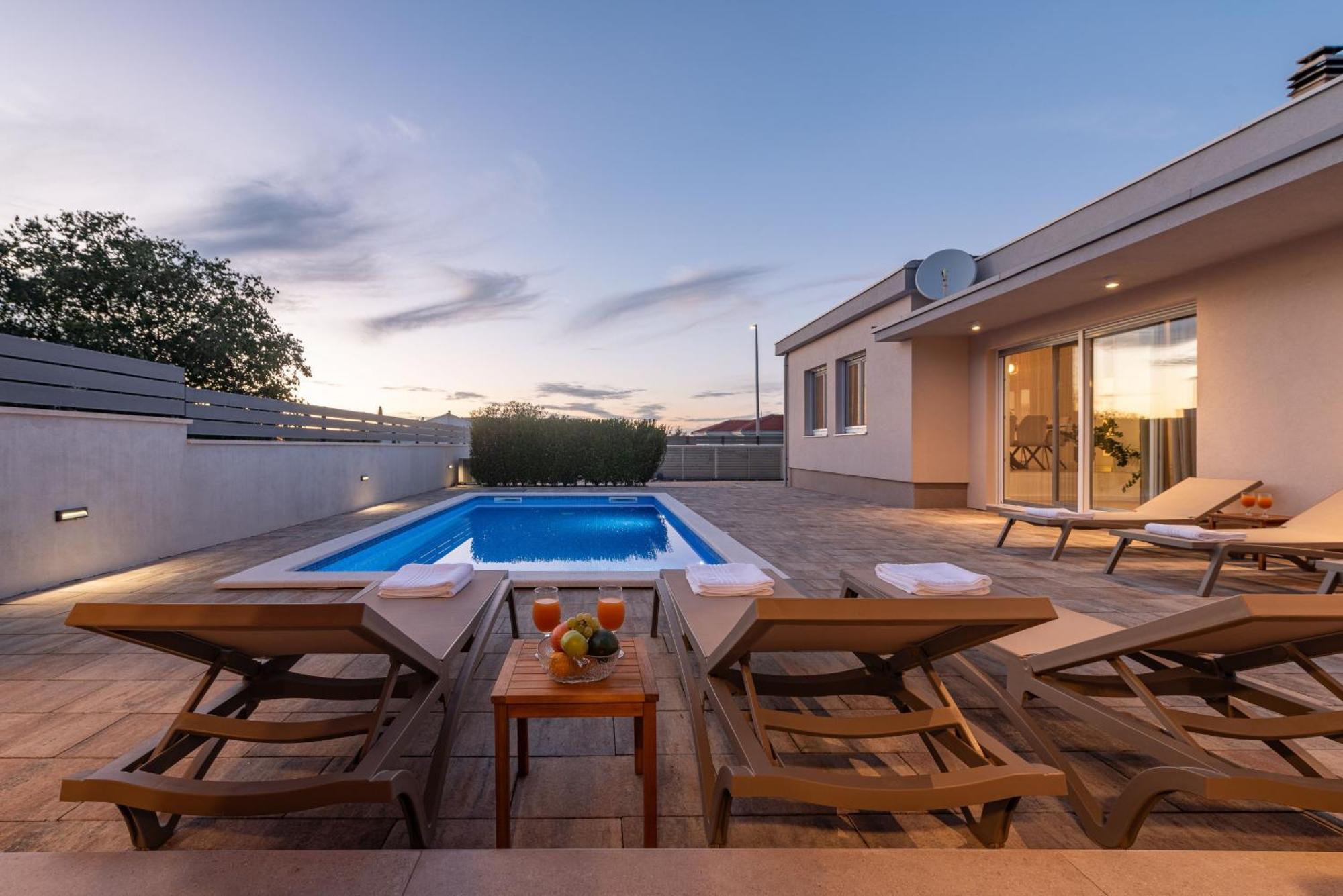 Villa Dora Zadarvillas Murvica  Bagian luar foto